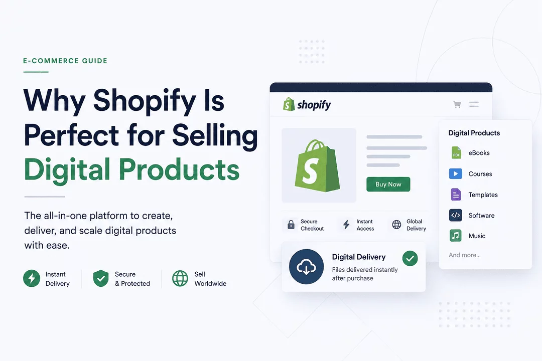 Why Shopify Is Perfect for Selling Digital Products