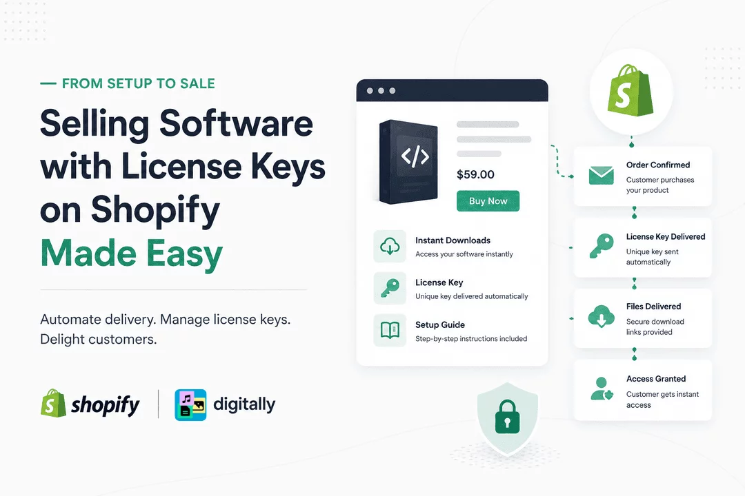 From Setup to Sale: Selling Software with License Keys on Shopify Made Easy