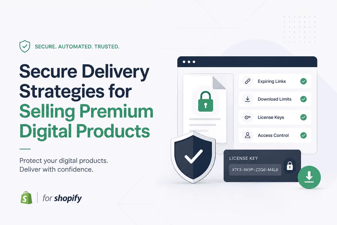 Secure Delivery Strategies for Selling Premium Digital Products