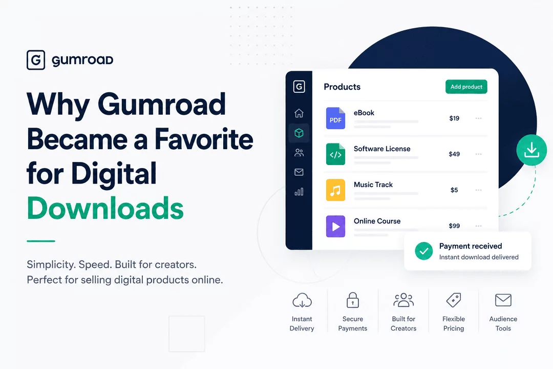 Why Gumroad Became a Favorite for Digital Downloads