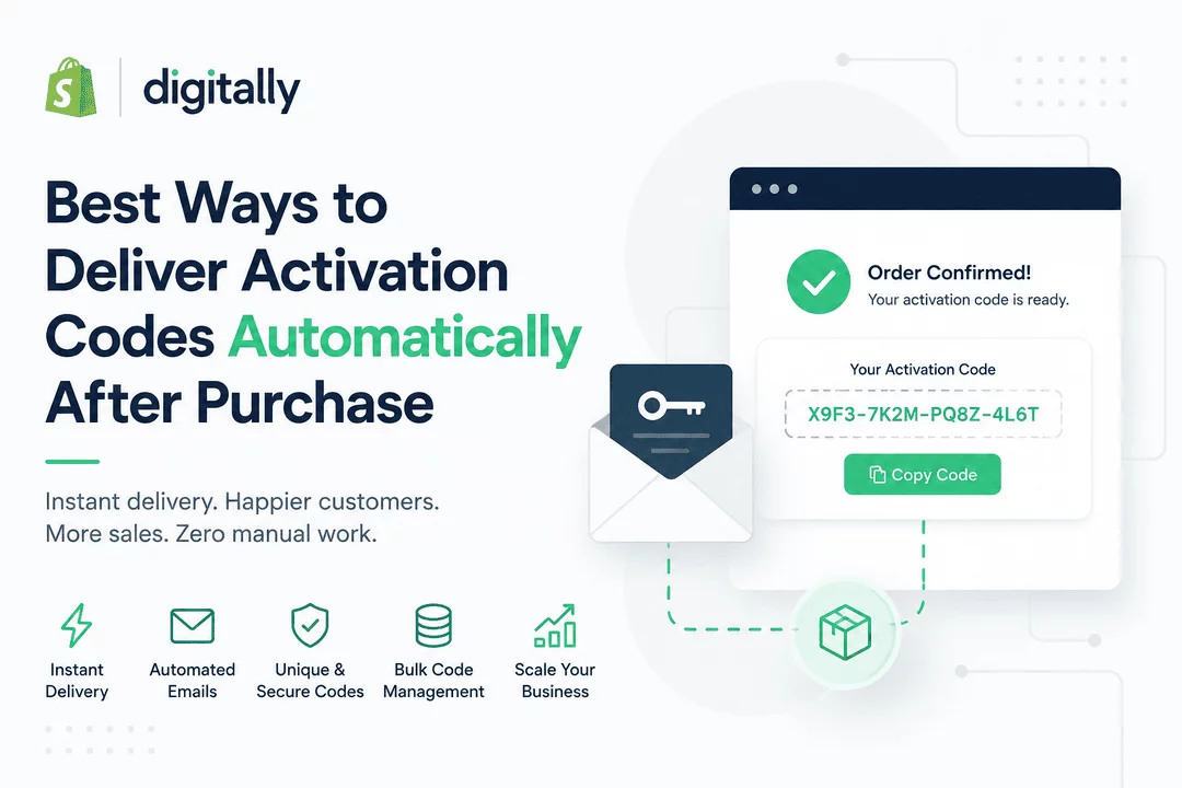 Best Ways to Deliver Activation Codes Automatically After Purchase