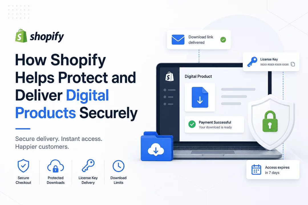 How Shopify Helps Protect and Deliver Digital Products Securely